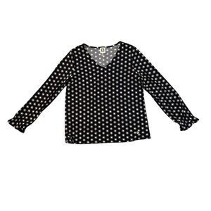 Black and White sun burst Women's Top